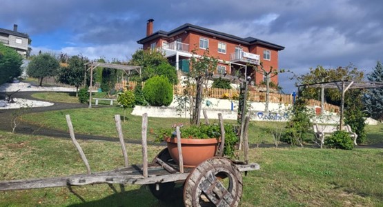 vista de la residencia de ancianos Edades en Ourense